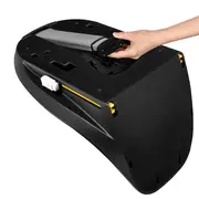 Baza scaun auto i-Size, Lionelo, Moxie Next, Rotativa 360, Cu isofix si picior stabilizator, Cu indicatori pentru instalare corecta, Compatibila cu Moxie si Moxie Next, Negru BYNLO-MOXIE_PLUS_I-SIZE_BASE_BLACK