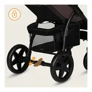 Carucior sport, Lionelo, Annet Plus, De la nastere, Cu accesorii si capotina XXL reglabila, 0 - 22 Kg, Conform cu standardele europene de securitate EN1888-1 si EN1888-2, Maro BYNLO-ANNET_PLUS_BROWN_CHOCOLATE