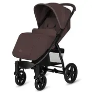 Carucior sport, Lionelo, Annet Plus, De la nastere, Cu accesorii si capotina XXL reglabila, 0 - 22 Kg, Conform cu standardele europene de securitate EN1888-1 si EN1888-2, Maro BYNLO-ANNET_PLUS_BROWN_CHOCOLATE