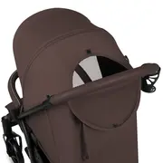 Carucior sport, Lionelo, Annet Plus, De la nastere, Cu accesorii si capotina XXL reglabila, 0 - 22 Kg, Conform cu standardele europene de securitate EN1888-1 si EN1888-2, Maro BYNLO-ANNET_PLUS_BROWN_CHOCOLATE