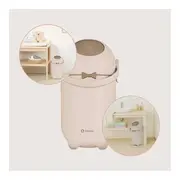 Cos pentru scutece, Lionelo, Capacitate 10 l, Sistem etans impotriva mirosurilor, Compatibil cu saci universali, Operare cu o mana, Bej BYNLOC-PUREBIN_BEIGE_SAND