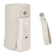Incalzitor biberoane, Lionelo, ThermUp Go Plus, Portabil, Cu aspect elegant, Temperatura constanta pana la 24 h, Incarcare USB, Bej calm BYNLOC-THERMUP_GO_PLUS_BEIGE_CALM