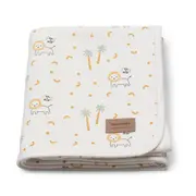 Paturica Usoara Pentru Copii, Multifunctionala, Bumbac Jersey, 65x80 Nairobi Mustard Pjb06na41-048