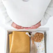 Paturica Usoara Pentru Copii, Multifunctionala, Bumbac Jersey, 65x80 Nairobi Mustard Pjb06na41-048