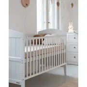 Patut Din Lemn Masiv, Transformabil Pentru Bebe Si Junior, Hampton + Saltea Cocos 140 X 70 Cm Pjbhampton_140-saltea