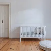 Patut Din Lemn Masiv, Transformabil Pentru Bebe Si Junior, Noble Alb, 140 X 70 Cm Pjbnoble_white_140