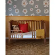 Patut Din Lemn Masiv, Transformabil Pentru Bebe Si Junior, Noble Vintage, 140 X 70 Cm Pjbnoble_vintage_140