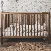 Patut Din Lemn Pentru Bebe, Inaltime Saltea Reglabila, Stardust  Craft Vintage 120a 60 Cm Pjbstardust_vintage