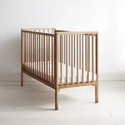 Patut Din Lemn Pentru Bebe, Inaltime Saltea Reglabila, Stardust  Craft Vintage 120a 60 Cm Pjbstardust_vintage