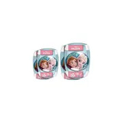 Set protectii cotiere si genunchiere pentru copii, Stamp, Disney, Frozen, Marime universala, Potrivite pentru role, trotineta sau patine, Albastru BYNRN246094