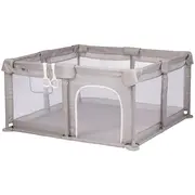 Tarc de joaca Chipolino Fiesta 120x120 cm beige HUBKOIFI0252BE