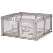 Tarc de joaca Chipolino Fiesta 120x120 cm beige HUBKOIFI0252BE