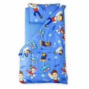 Lenjerie pat Paw Patrol copii 2-6 ani pentru saltele 130x60 cm ASC6427968000295