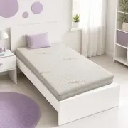 Saltea 180x80x14 cm SmartNest Deluxe cu jusa de Jacquard pentru pat copii 2-16 ani - ASC6427968006716