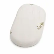 Saltea ovala DualNest 74x38x10 cm in 3 straturi, husa Jacquard Deluxe, compatibila Chicco Baby Hug - ASC6427968009342