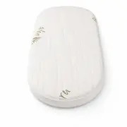 Saltea Dualnest ovala 83x47x6 cm in 3 straturi pentru pat co-slepper, 2 fete diferite, husa Jacquard Deluxe - ASC6427968020057
