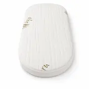 Saltea Dualnest ovala 83x47x8 cm in 3 straturi pentru pat co-slepper, 2 fete diferite, husa Jacquard Deluxe - ASC6427968020064