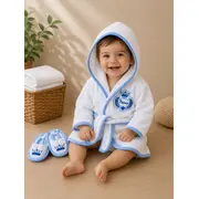 Halat de baie cu papucei prince, ramel 452e