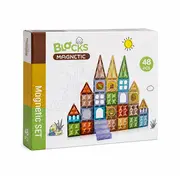 Joc magnetic  diamond - 48 piese (7.5 cm)