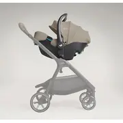 Joie - scoica auto i-starter cu tetiera reglabila, 40-75 cm, sandstone, certificata r129 bbbc1817bbsds000