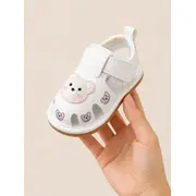 Sandalute cu piuitoare - ursulet simpatic snd13