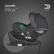 Scoica auto isize coccolle rilax black + baza isofix isize smb32508046004b1