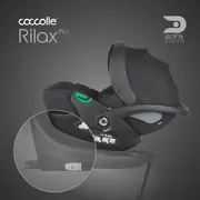 Scoica auto isize coccolle rilax black smb325080460