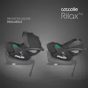 Scoica auto isize coccolle rilax black smb325080460