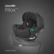 Scoica auto isize coccolle rilax black smb325080460