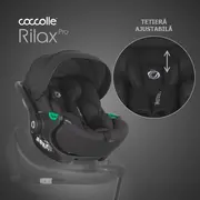 Scoica auto isize coccolle rilax black smb325080460