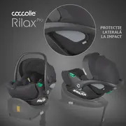 Scoica auto isize coccolle rilax black smb325080460