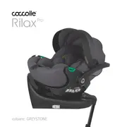 Scoica auto isize coccolle rilax greystone + baza isofix isize smb32508046204b1