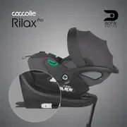 Scoica auto isize coccolle rilax greystone + baza isofix isize smb32508046204b1