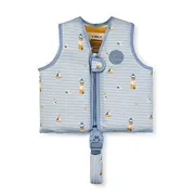 Vesta De Inot Copii Cu Protectie Uv Upf 50+ Navy Hugs By Saro ,   Vesta Flotabila Evolutiva 1-3 Ani Pjb62013