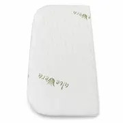 Saltea DualNest Semiovala 88x48x8 Cm in 3 straturi Pentru pat co-slepper, Husa Jacquard Deluxe - ASC6427968020217