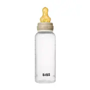 Bibs - set complet biberon fosforescent anticolici pp fara bpa, 270 ml, latex, vanilla glow bbb5017257