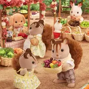 Figurine sylvanian families-familia veveritelor sf4172