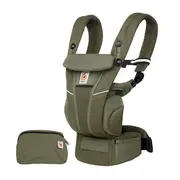 Marsupiu Pentru Bebelusi Ergobaby Omni Breeze Respirabil Si Confortabil 0 - 4 Ani Olive Green Pjbbcz360polive