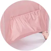 Patut pliabil Chipolino Relax Tiger powder pink cu laterala culisanta HUBKOSIRE2691P