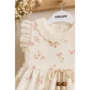 Rochita cu floricele pentru bebelusi, bebly kids tram7-3-2