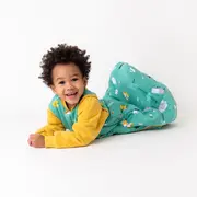 Sac de dormit cu maneca lunga detasabila Woodland Animals 80 cm 2.5 Tog