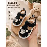 Sandalute pentru bebelusi cu piuitoare - happy cute bear snd5-11