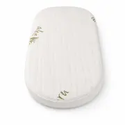 Saltea Ovala Fiber 75x65x4 cm in 2 straturi  pentru cos / patut , 2 fete diferite, husa Jacquard Deluxe - ASC6427968020507