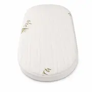 Saltea Ovala Fiber 75x45x4 cm in 2 straturi  pentru cos / patut , 2 fete diferite, husa Jacquard Deluxe - ASC6427968020521