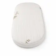 Saltea Ovala Fiber 80x35x4 cm in 2 straturi  pentru cos / patut , 2 fete diferite, husa Jacquard Deluxe - ASC6427968020545