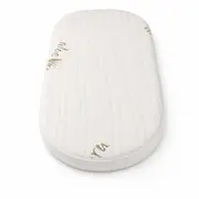 Saltea Ovala Fiber 74x64x4 cm in 2 straturi  pentru cos / patut , 2 fete diferite, husa Jacquard Deluxe - ASC6427968020569
