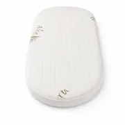 Saltea Ovala Fiber 74x64x4 cm in 2 straturi  pentru cos / patut , 2 fete diferite, husa Jacquard Deluxe - ASC6427968020569