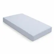 Saltea SmartNest 160x80x12 cm in 5 straturi pentru paturi copii 2-12 ani, husa bumbac ranforce bleu uni - ASC6427968020606