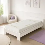 Saltea SafeNest Deluxe 190x80x15 cm in 3 straturi cu 2 fete pentru paturi - ASC6427968020651