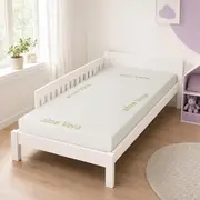 Saltea SafeNest Deluxe 190x80x15 cm in 3 straturi cu 2 fete pentru paturi - ASC6427968020651